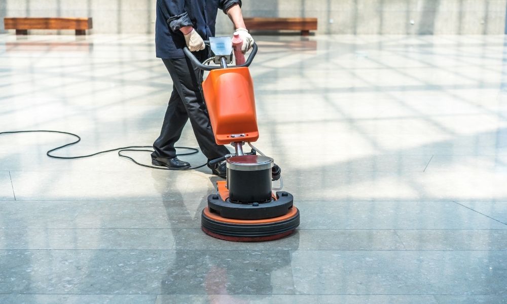 Concrete grinding and polishing
